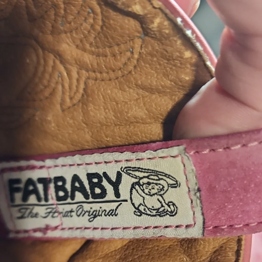 Ariat Two-Tone Pink Ostrich Ankle Boots - Picture 3 of 8